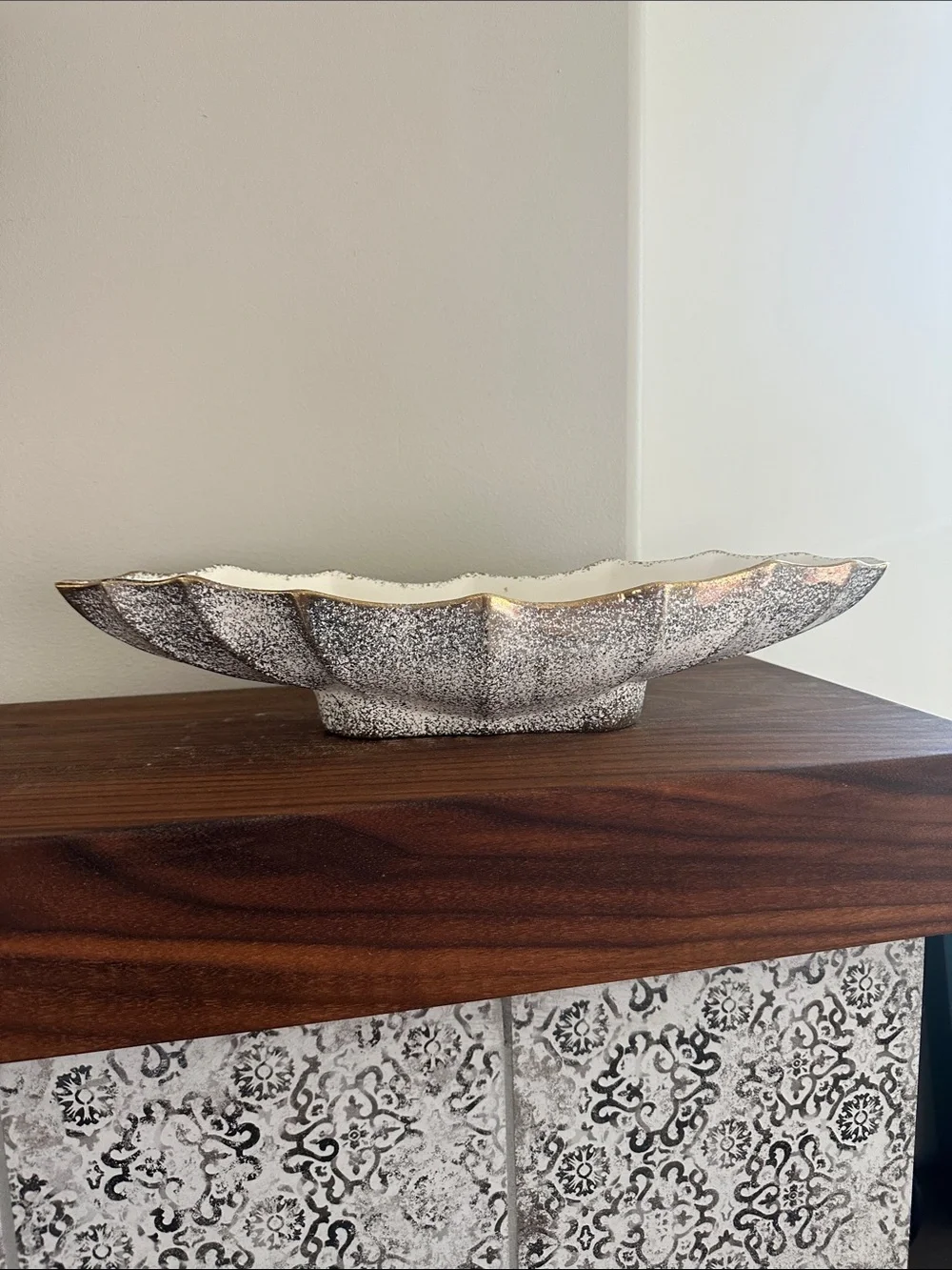 Vintage MCM California Originals Ceramic Console Bowl 764 CA USA
